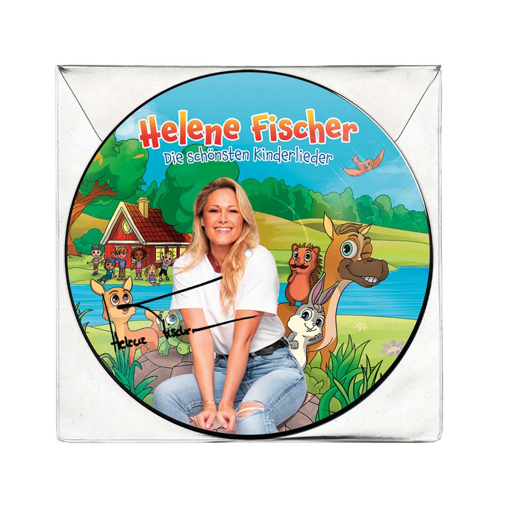 Picture Vinyl - Helene Fischer "Die schönsten Kinderlieder" - Mit Originalsignatur!