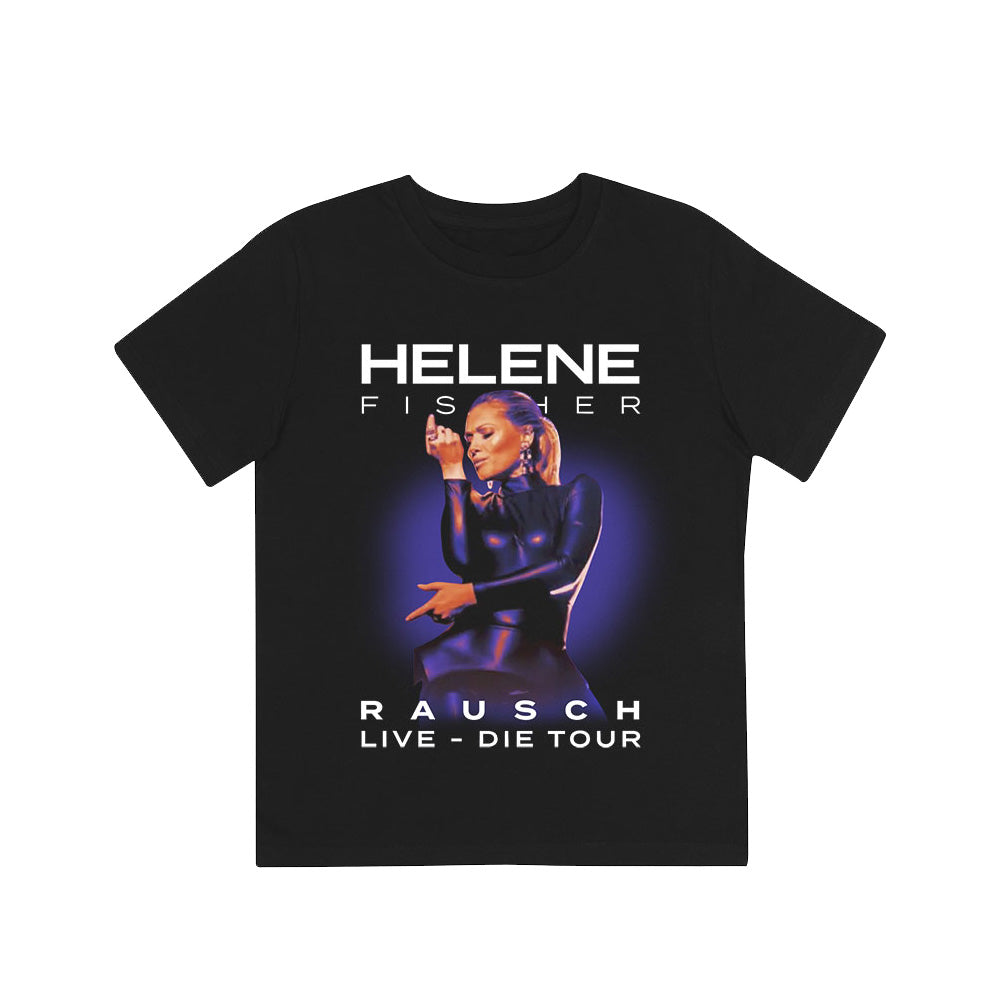 T-Shirt Schwarz Tournee 2023 - Motiv "Rausch-Live-Die Tour" - Kids