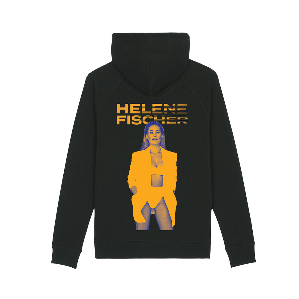 Zipper Schwarz - Motiv "Helene Yellow"