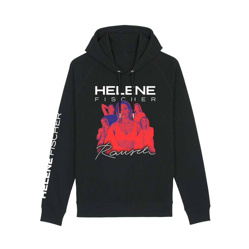 Hoodie Schwarz Motiv Collage - Tournee 2023