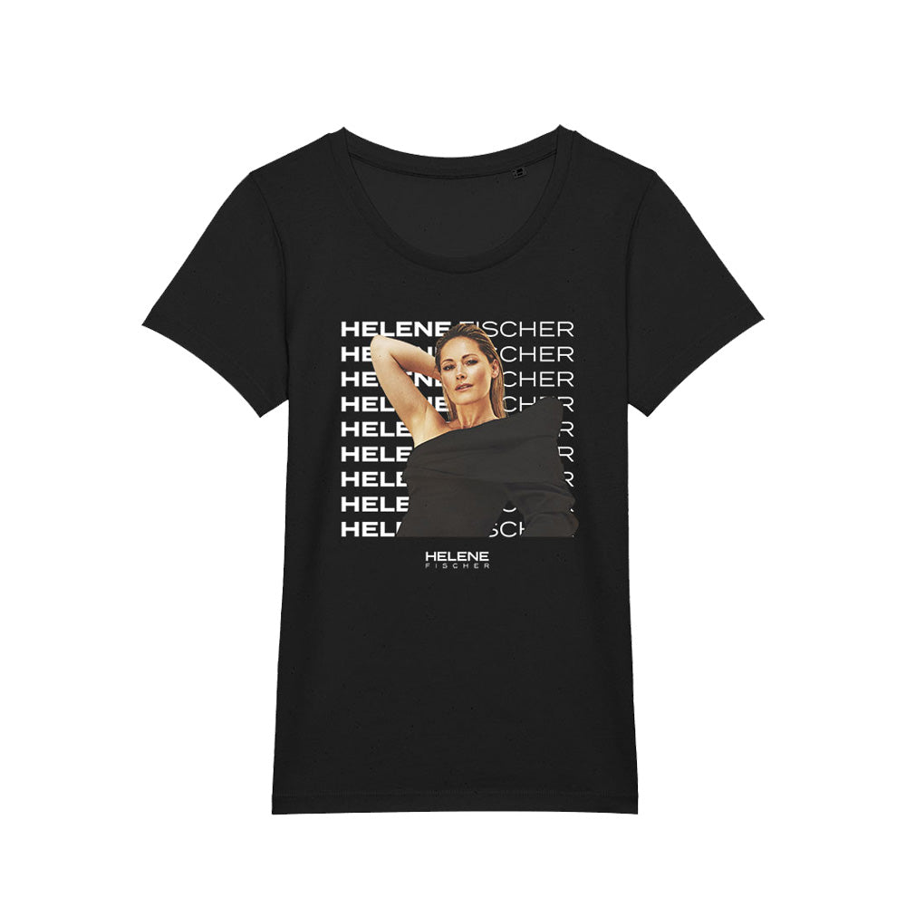 T-Shirt Schwarz Row Motiv - Tournee 2023 - Damen