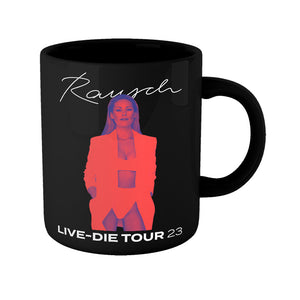 Becher Schwarz - Motiv Rausch - Live die Tour 23
